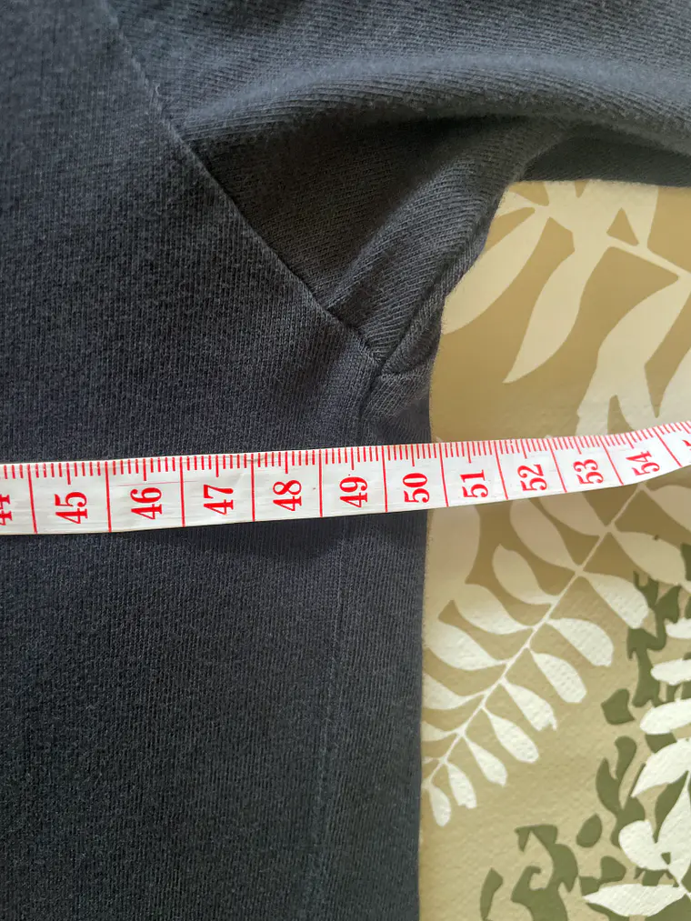 Camiseta Negra ID L Heavy Cotton 100% Algodón Básica Pesada 4