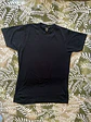 Camiseta Negra ID L Heavy Cotton 100% Algodón Básica Pesada - Miniatura 1