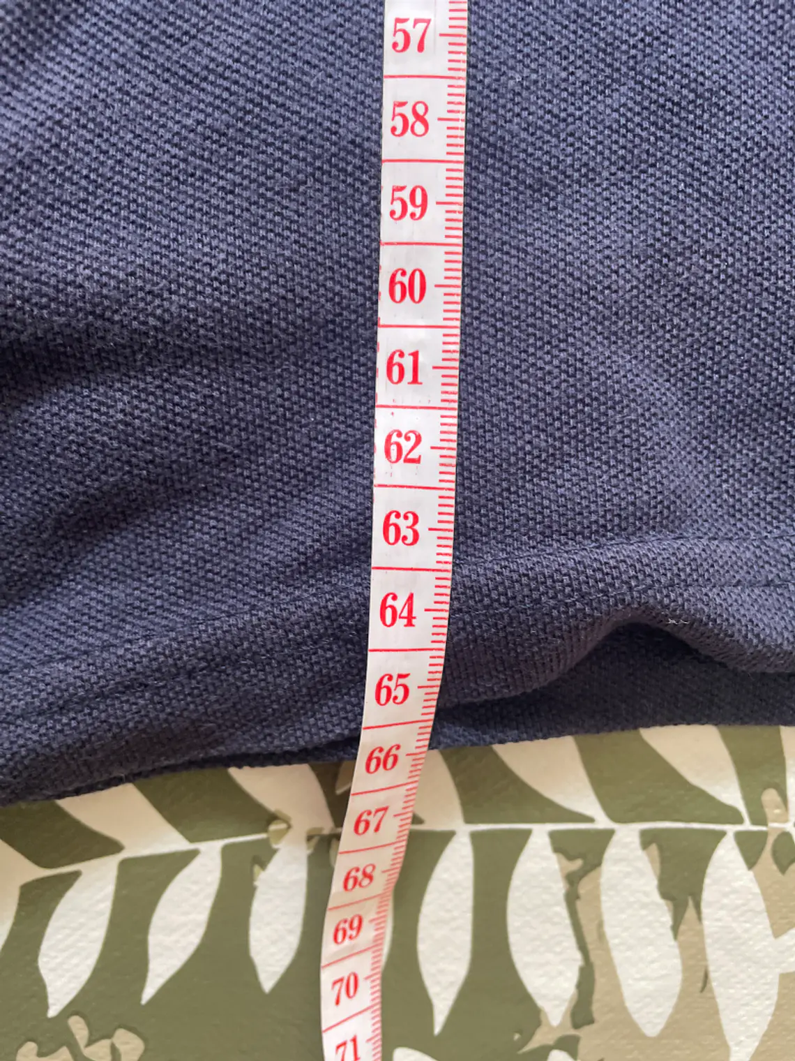 Polo Azul George M Classic Fit Casual Retro Essential Polo 5