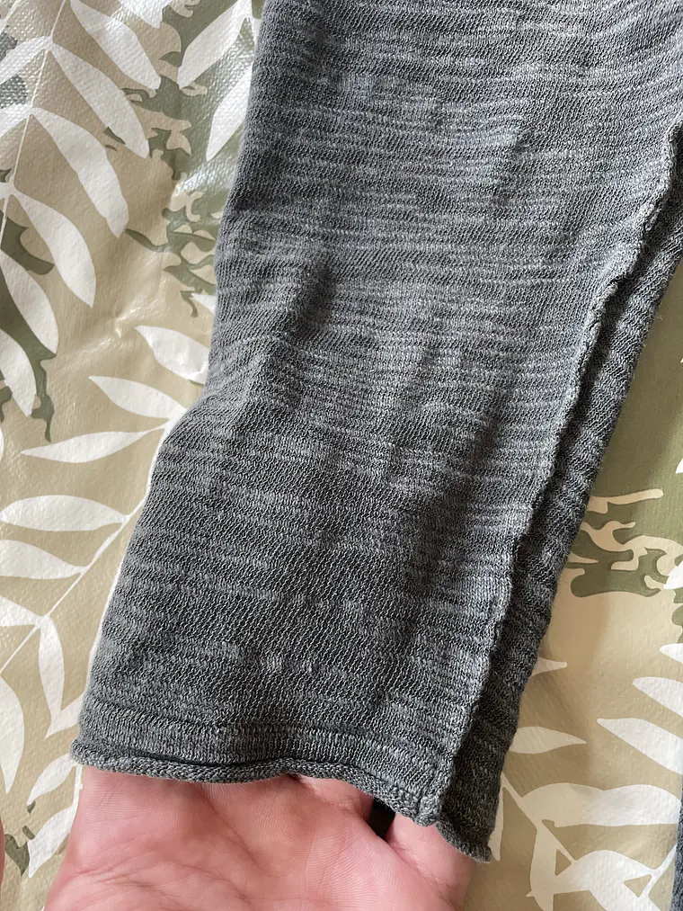 Camiseta Transit Lujo Italia Cuello Mao Hippie Avant-Garde Raw 4