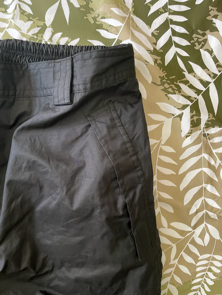 Pantalón Técnico Abacus M Negro Gorpcore Techwear Golf Rain Pants 4