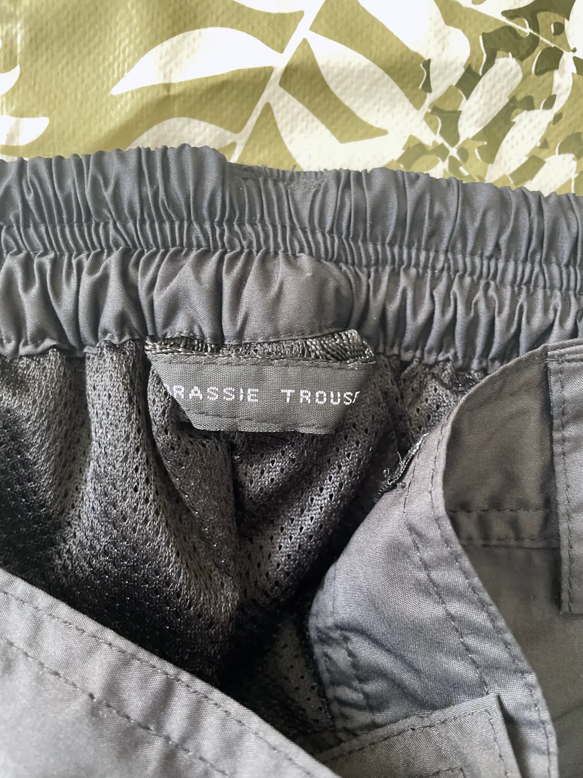 Pantalón Técnico Abacus M Negro Gorpcore Techwear Golf Rain Pants 6