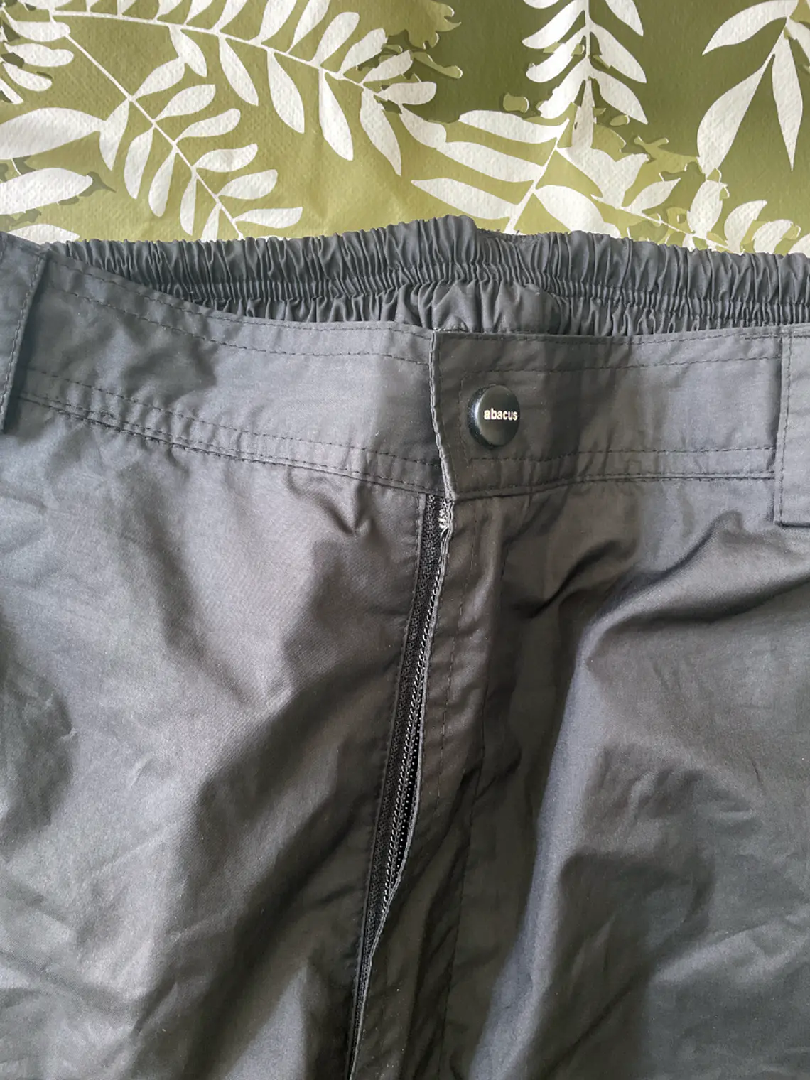 Pantalón Técnico Abacus M Negro Gorpcore Techwear Golf Rain Pants 10