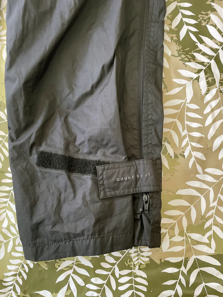 Pantalón Técnico Abacus M Negro Gorpcore Techwear Golf Rain Pants 13