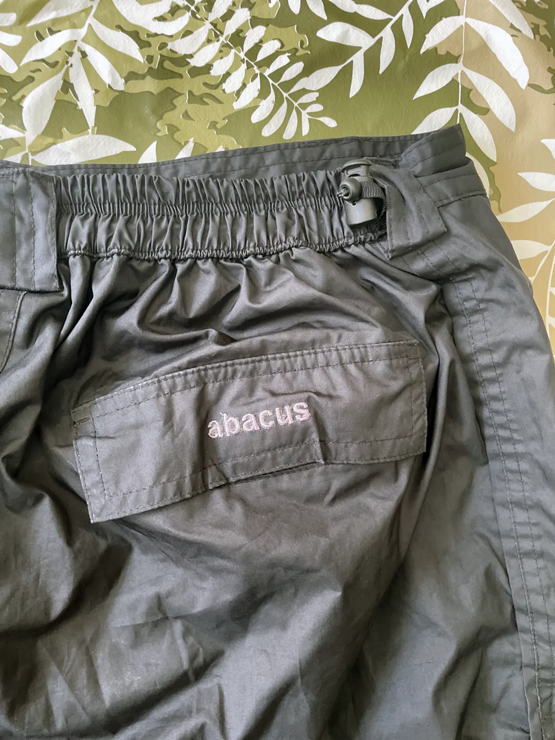 Pantalón Técnico Abacus M Negro Gorpcore Techwear Golf Rain Pants 14