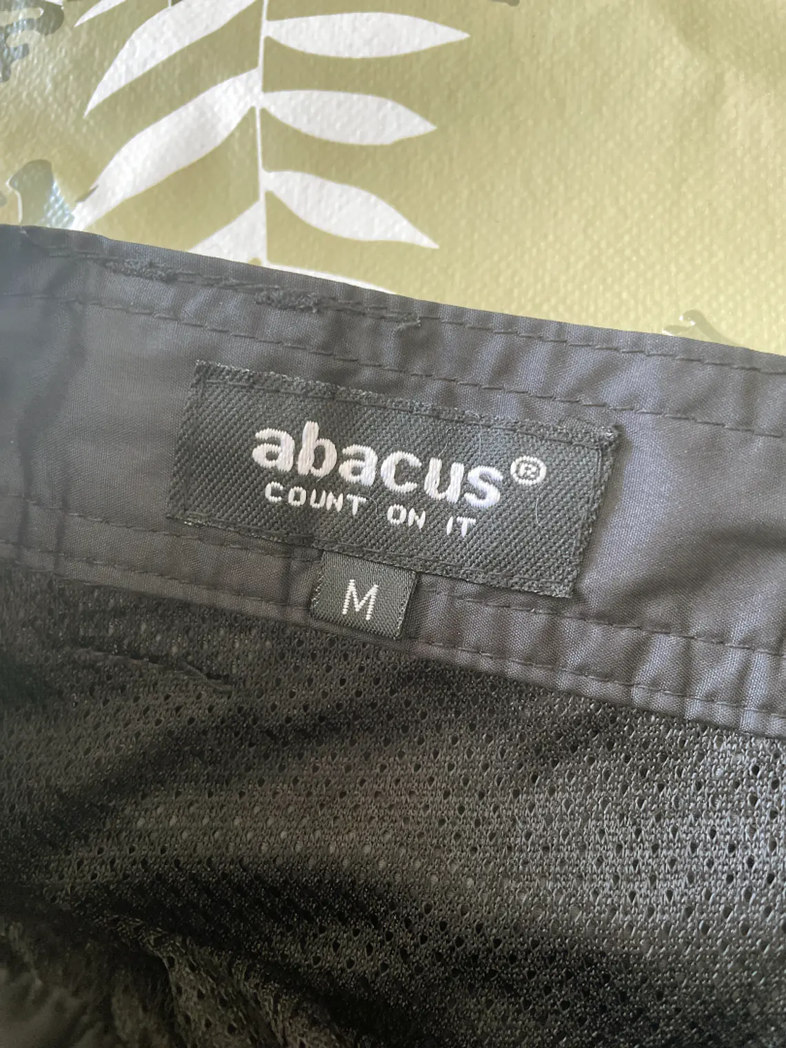 Pantalón Técnico Abacus M Negro Gorpcore Techwear Golf Rain Pants 15