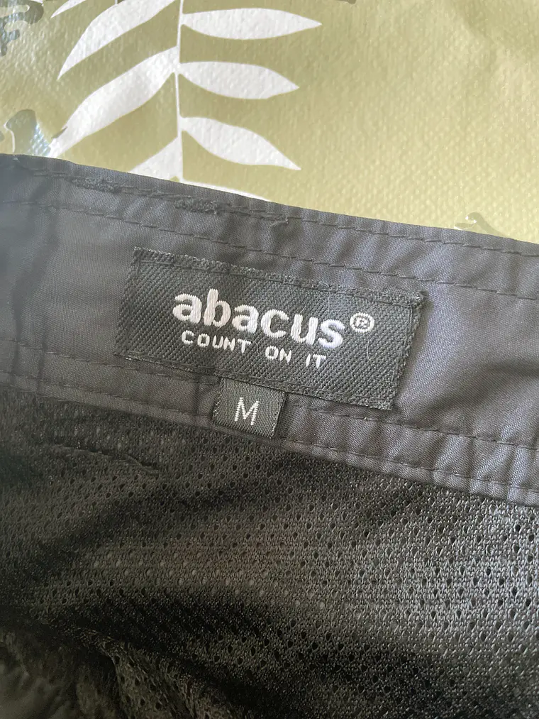 Pantalón Técnico Abacus M Negro Gorpcore Techwear Golf Rain Pants 15