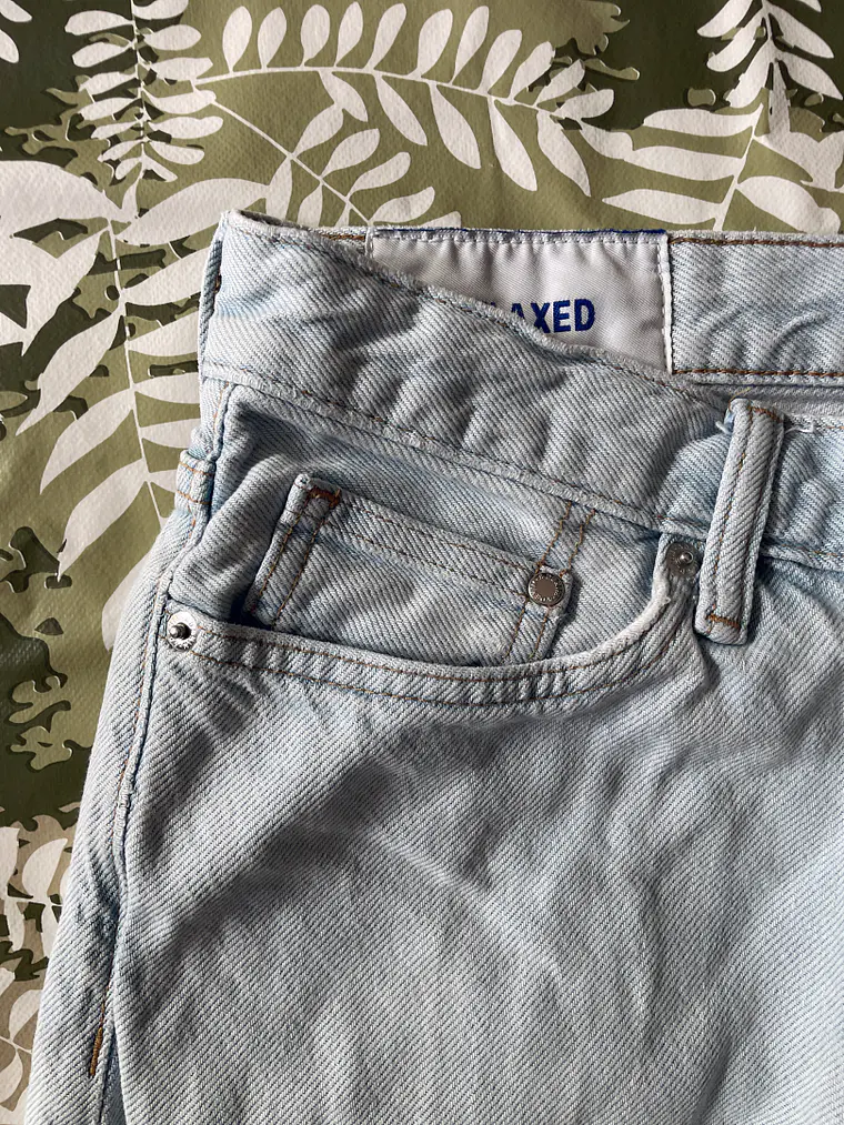 Jean Celeste H&M 32/32 M/L Relaxed Denim Retro 90s Style 5