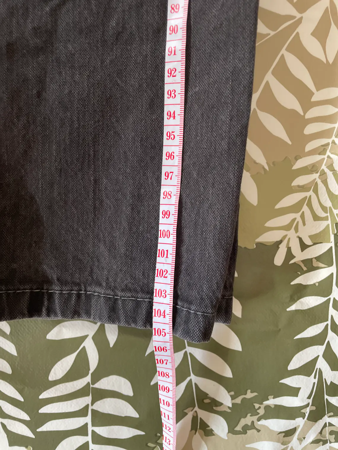 Jean Engbers L Talla 44/46 Gris Oscuro Straight Fit Denim Retro 10