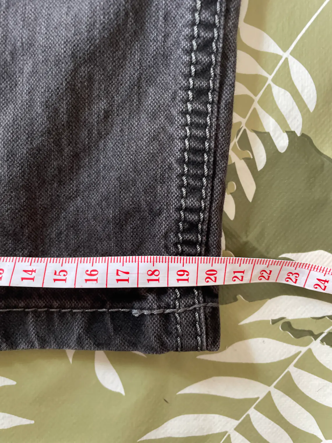 Jean Engbers L Talla 44/46 Gris Oscuro Straight Fit Denim Retro 8