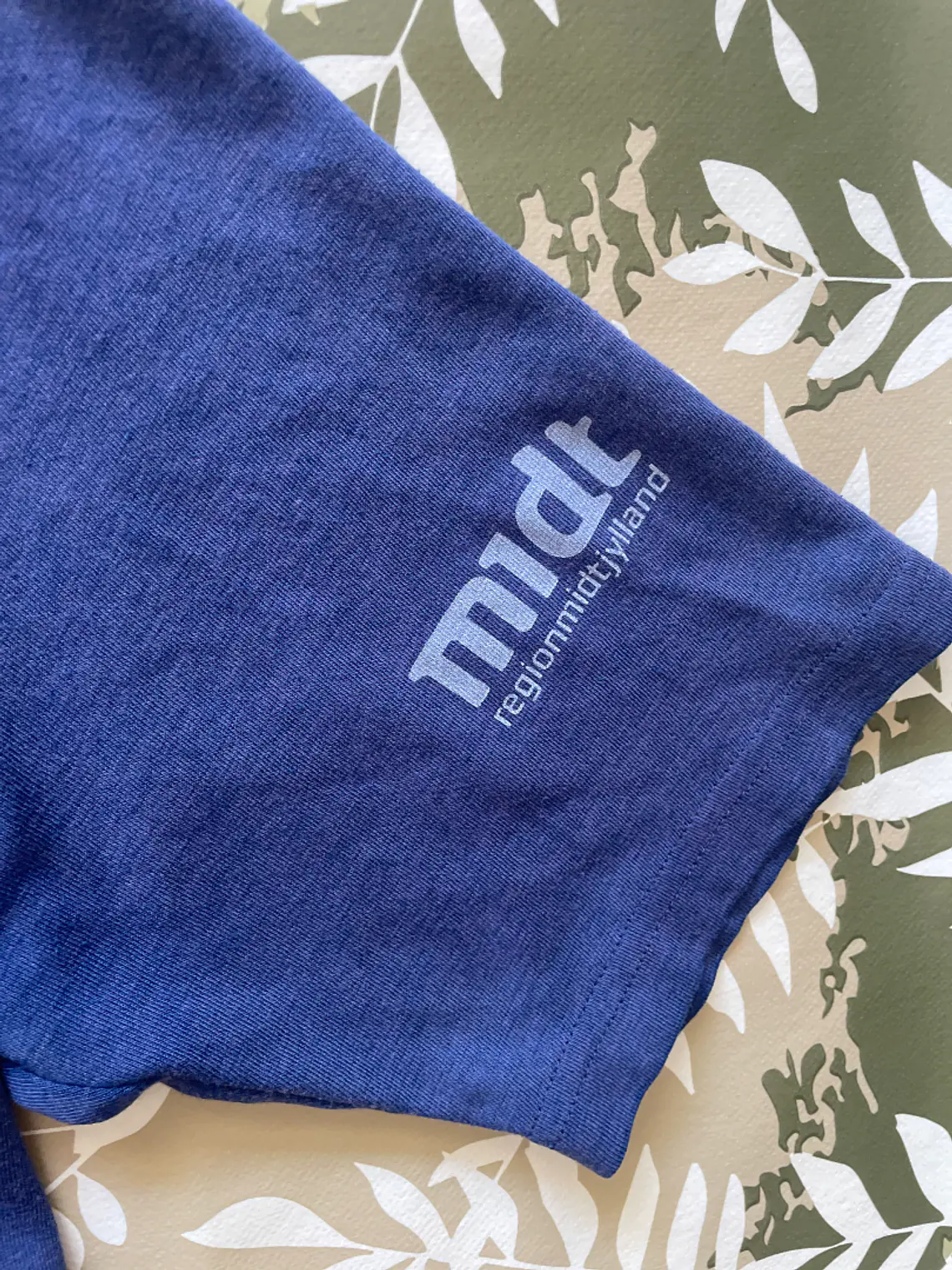 Camiseta Azul S Midt Region Midtjylland Dinamarca Nordic Style 2