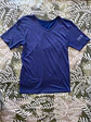 Camiseta Azul S Midt Region Midtjylland Dinamarca Nordic Style - Miniatura 1