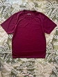Camiseta Deportiva M WDis Bordó Heavy Activewear Sporty Tee - Miniatura 1