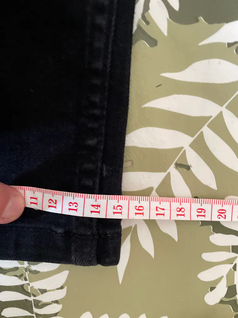 Jean Just Junkies S Talla 38/40 Negro Super Slim Flex Y2K 4