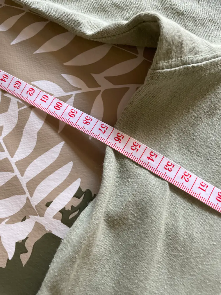 Camiseta Verde Suave H&M XL Manga Larga Relaxed Fit Basic 4