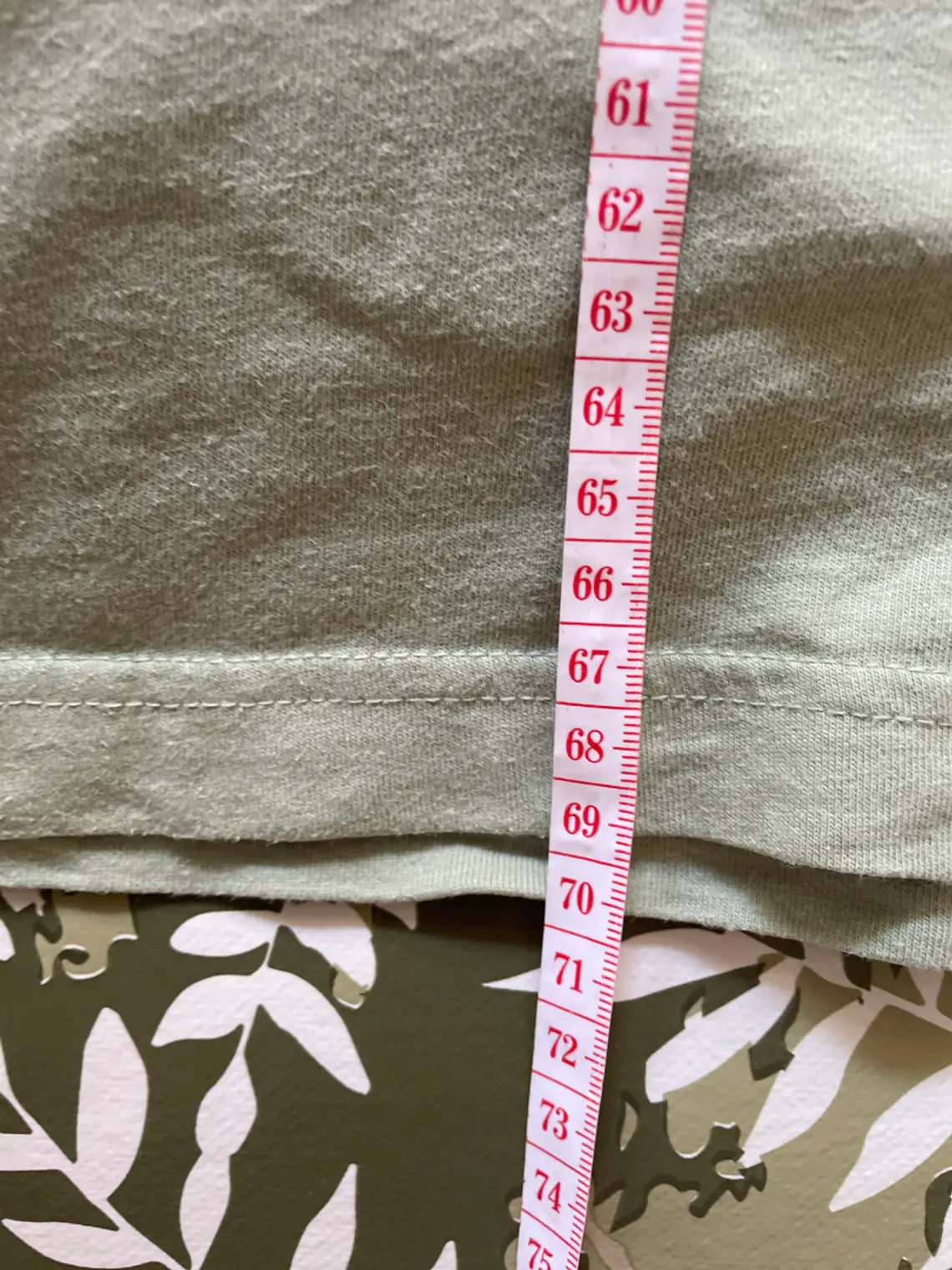 Camiseta Verde Suave H&M XL Manga Larga Relaxed Fit Basic 5