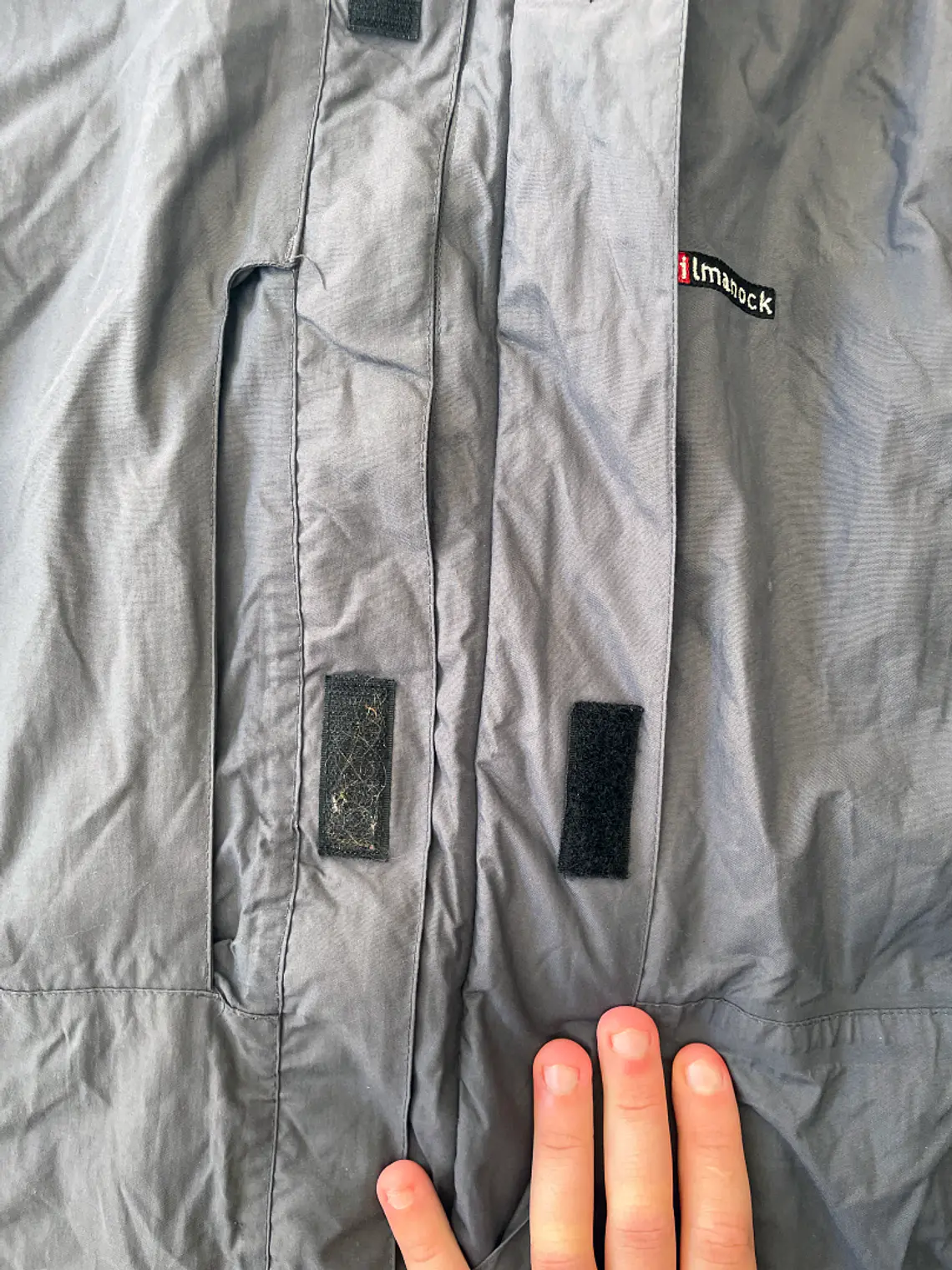 Chaqueta Kilmanock XL Gris Azulado Gorpcore Technical Jacket 6