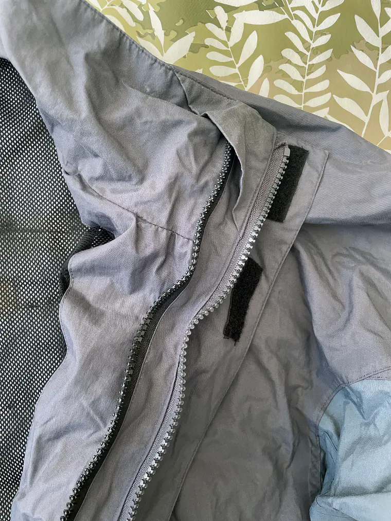 Chaqueta Kilmanock XL Gris Azulado Gorpcore Technical Jacket 7