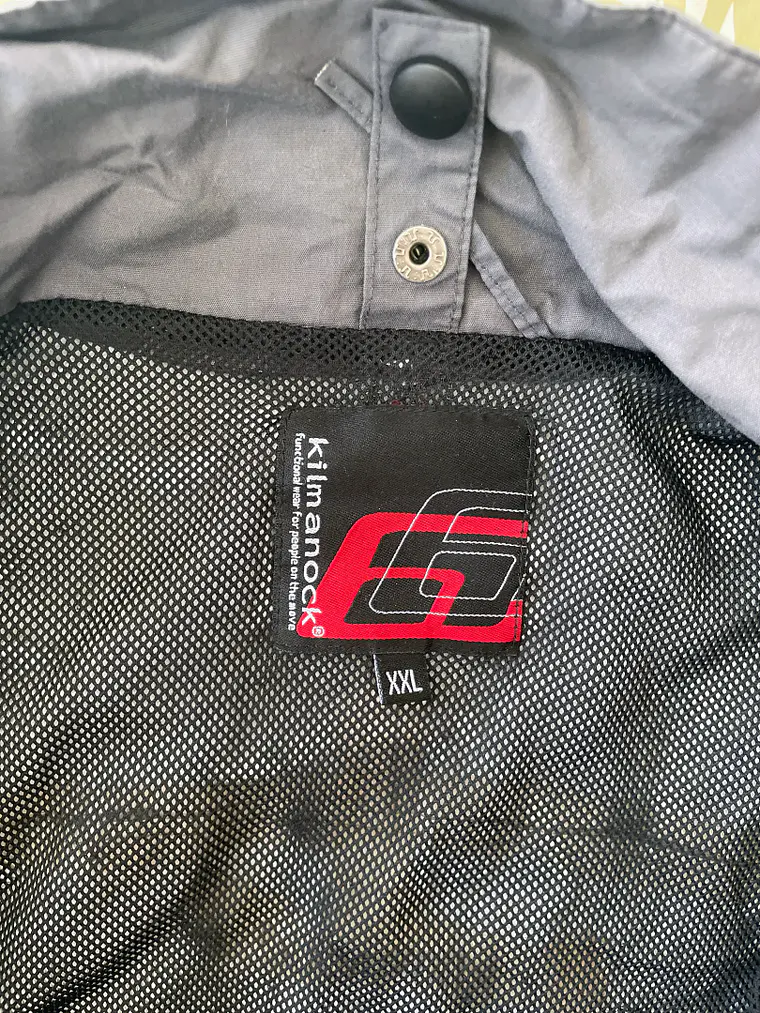 Chaqueta Kilmanock XL Gris Azulado Gorpcore Technical Jacket 9