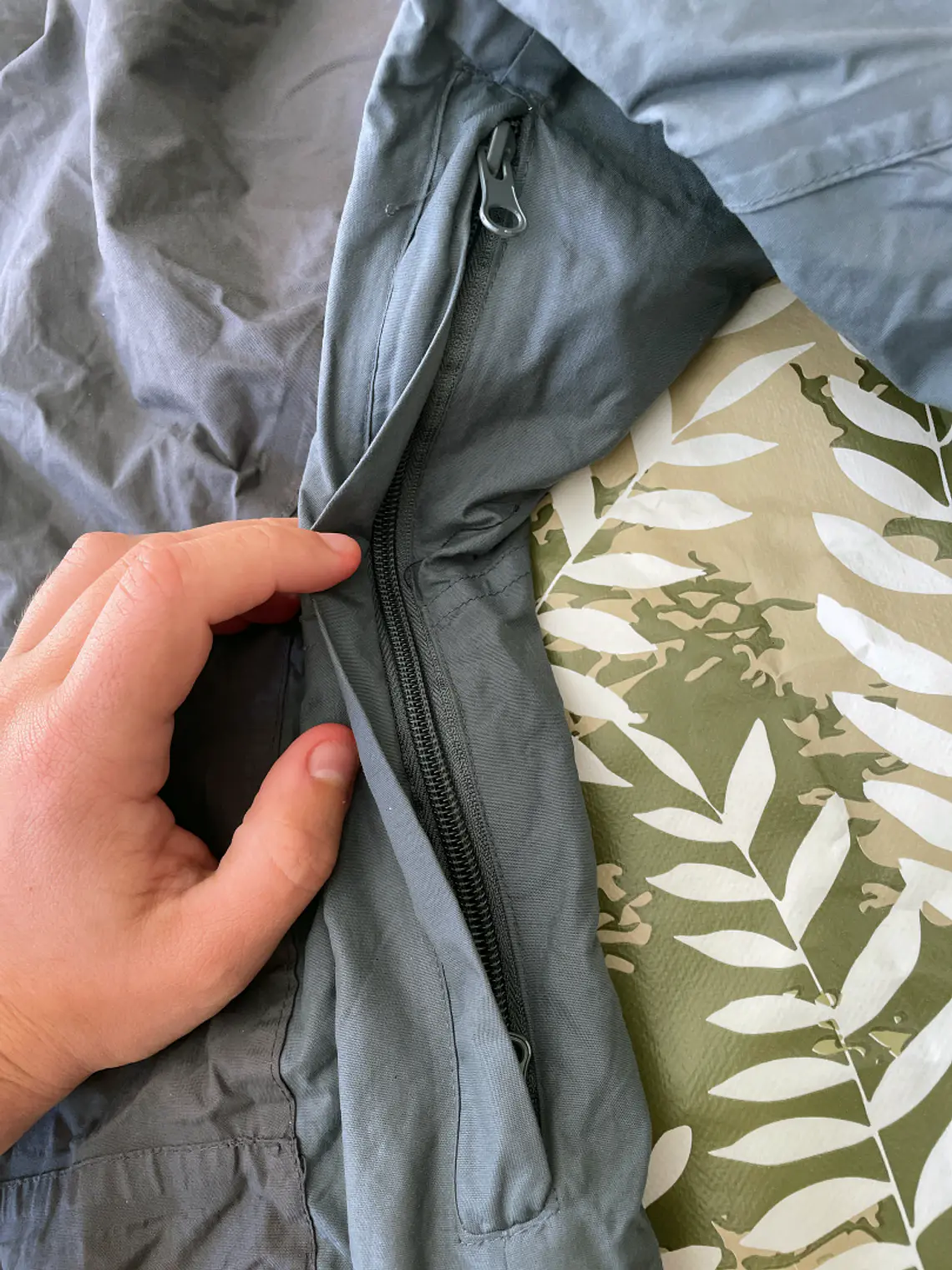 Chaqueta Kilmanock XL Gris Azulado Gorpcore Technical Jacket 13