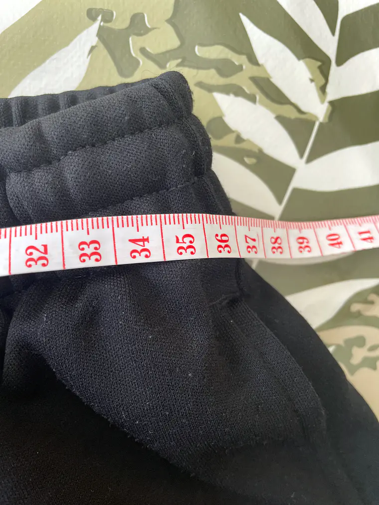 Short Deportivo Kappa M Negro Logo Bandas Jogger Retro Sport 5