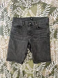 Short Vaquero H&M M Talla 31 Gris Oscuro Slim Fit Denim Retro - Miniatura 1