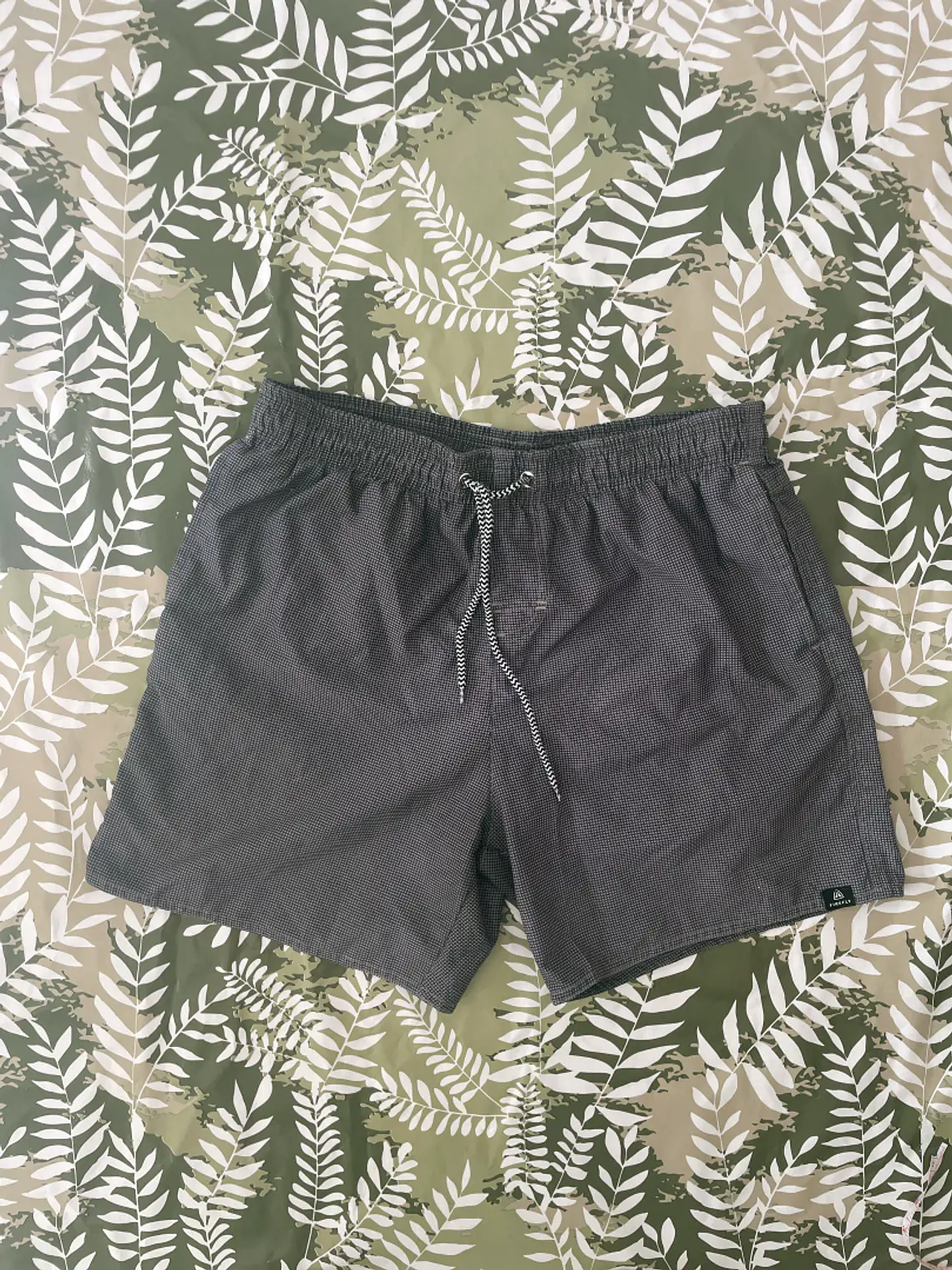 Bañador Firefly M Gris Swim Shorts Malla Interna Minimalist 1