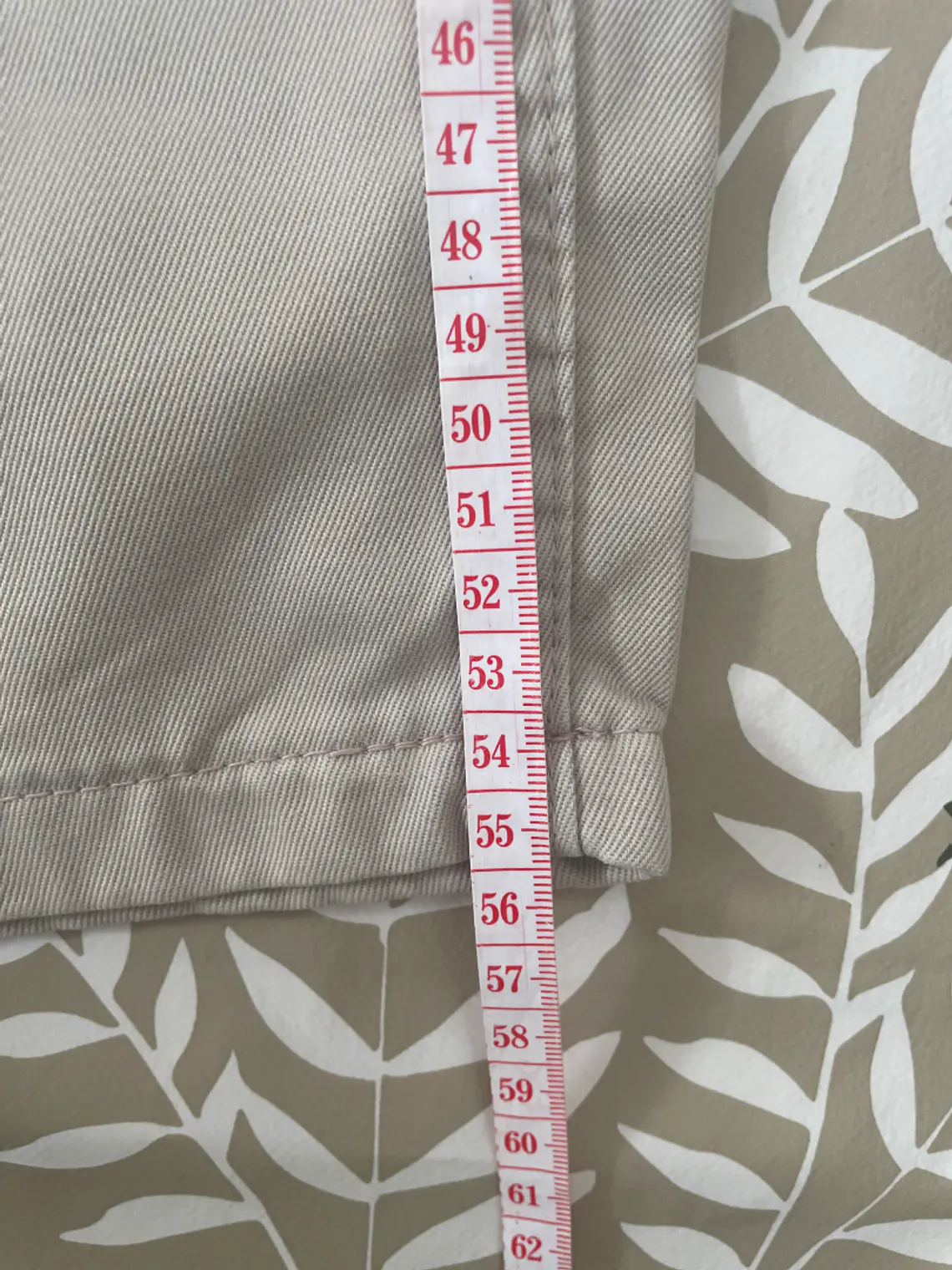 Short Wrangler M/L Talla 32 Beige Off-White Denim Retro Heritage 8