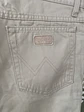 Short Wrangler M/L Talla 32 Beige Off-White Denim Retro Heritage - Miniatura 5