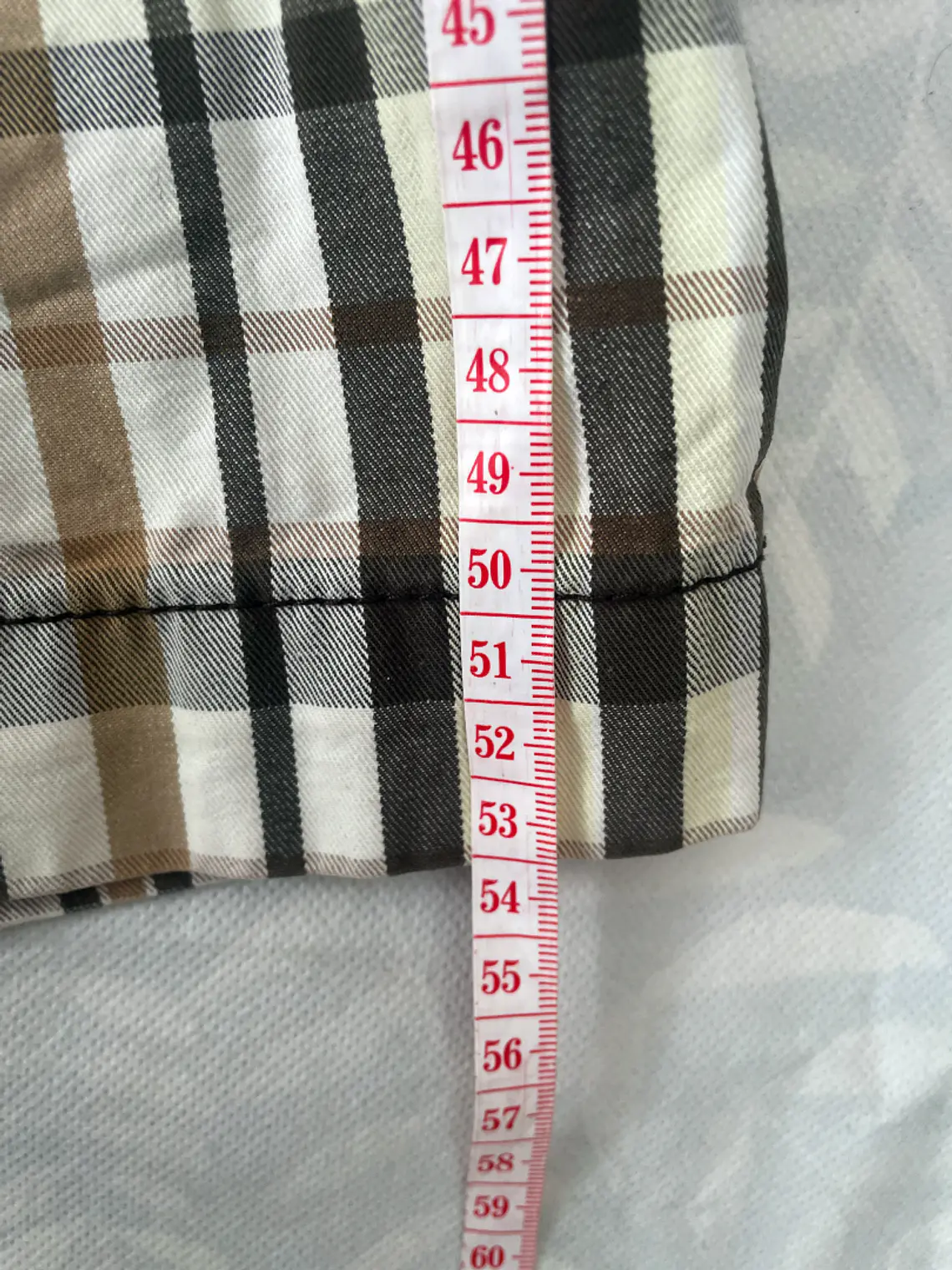 Short L.O.G.G. M Talla 32 Cuadros Verde Marrón Retro Casual 4