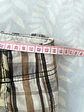Short L.O.G.G. M Talla 32 Cuadros Verde Marrón Retro Casual - Miniatura 6