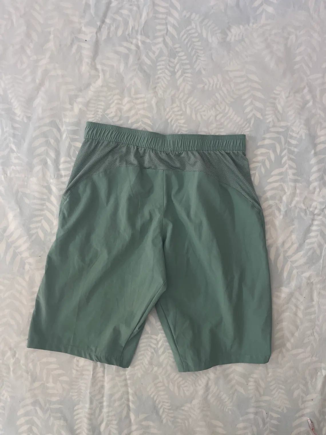 Short Decathlon S/M Turquesa Running Deporte Bolsillos Cierre 3