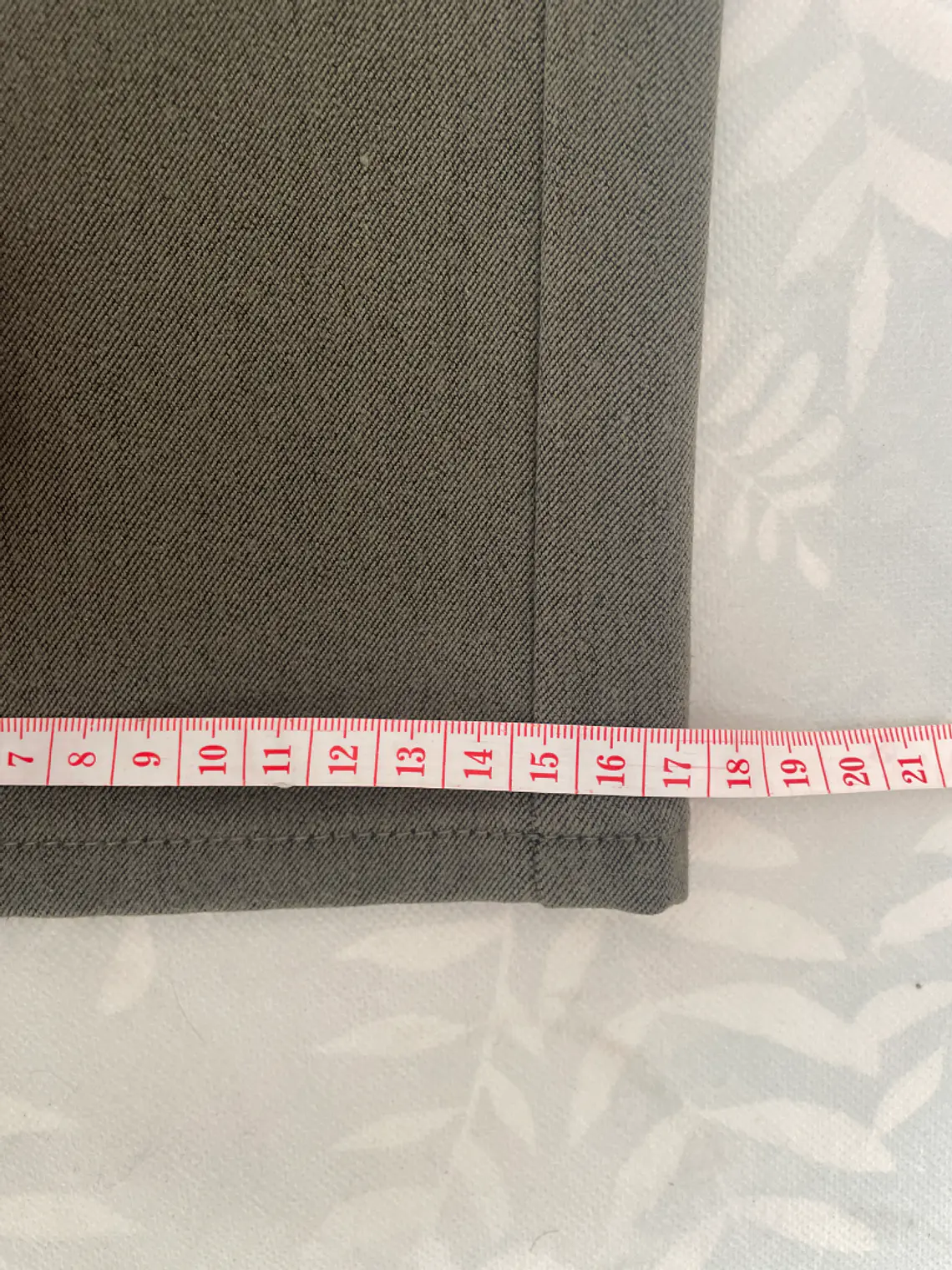 Pantalón Chino !SOLID XL Verde Marronado 34/32 Sastrería Casual 6