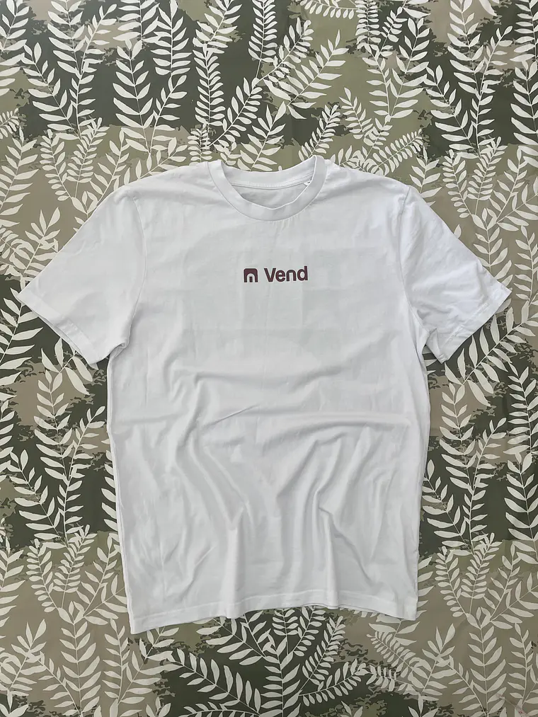 Camiseta Blanca Vend M Diseño Gráfico Verde Modern Streetwear 1