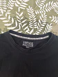 Camiseta Negra L Vintage Polo Club Detalle Cuello Minimalist - Miniatura 5