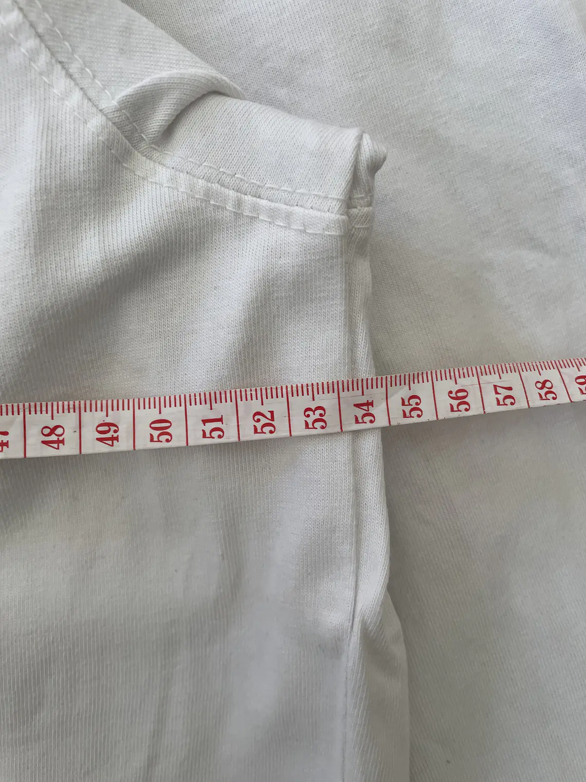 Camiseta Manga Larga H&M M Relaxed Any Time Soon White Tee 5