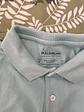 Polo Pull & Bear M Celeste Claro Turquesa Casual Summer - Miniatura 2