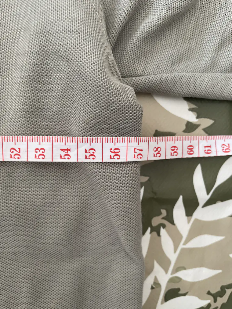 Polo Gris T-Line XL Minimalist Casual Basic Grey Polo 4