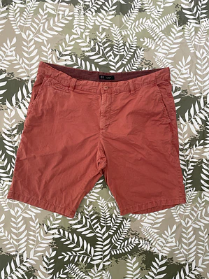 Short Chino Celio XL Talla 46 Naranja Ladrillo Summer Casual