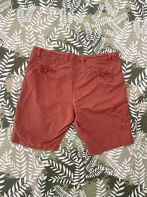 Short Chino Celio XL Talla 46 Naranja Ladrillo Summer Casual