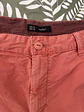 Short Chino Celio XL Talla 46 Naranja Ladrillo Summer Casual - Miniatura 4