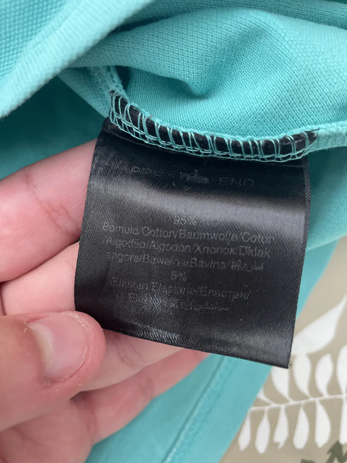 Polo Celeste Fuerte Pre End of Denmark 2XL Scandinavian Design 4