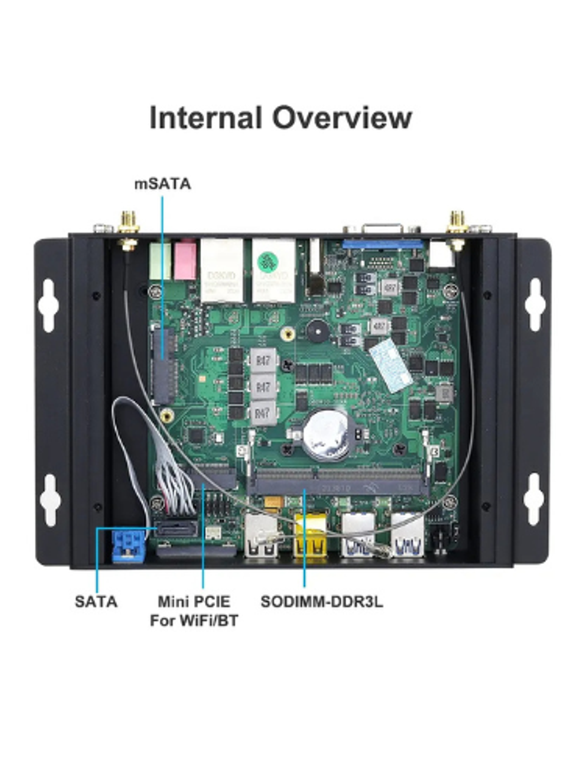 Mini PC Fanless i7-13th Gen – 16 GB RAM / 256 GB SSD / Windows 11 2