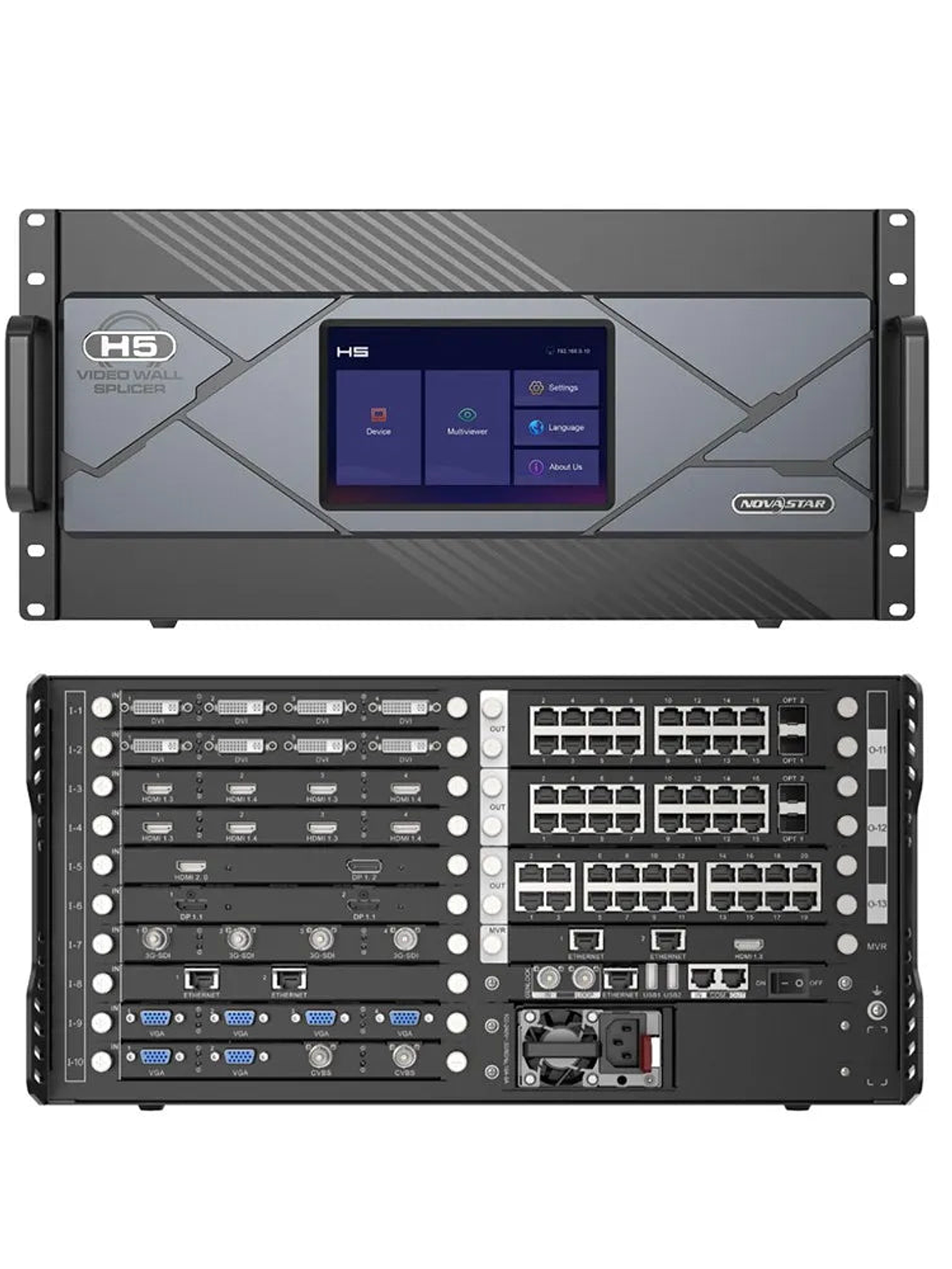 Procesador Modular Pantalla LED Novastar H5 - Chasis 2