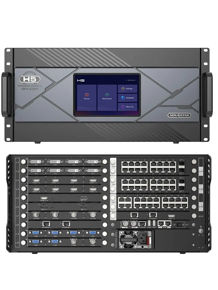 Procesador Modular Pantalla LED Novastar H5 - Chasis 2