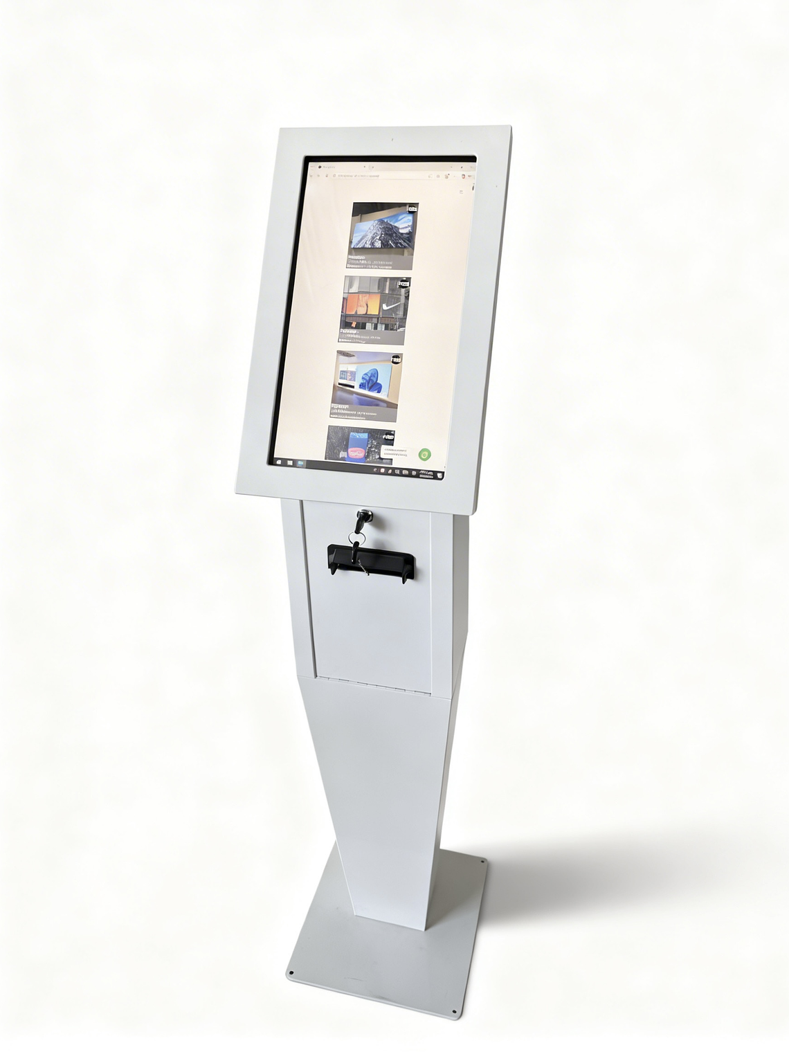 Tótem Kiosko de Auto-Consulta con Pantalla Táctil e Impresora Térmica 1