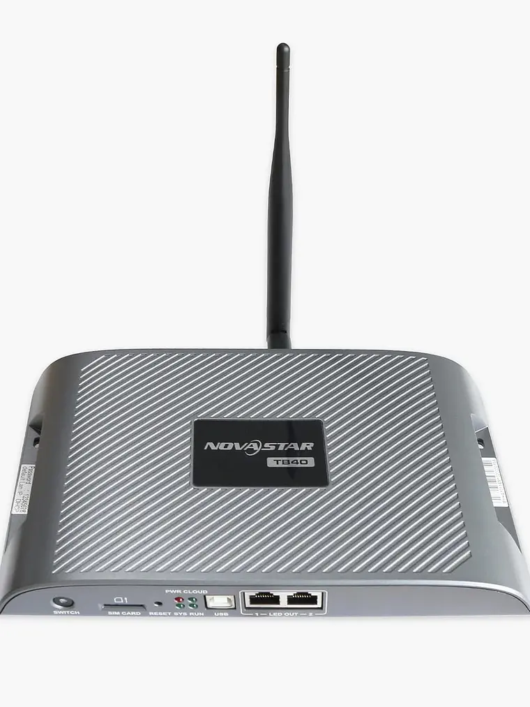 Controlador NovaStar TB40 — Reproductor multimedia para pantalla LED 2