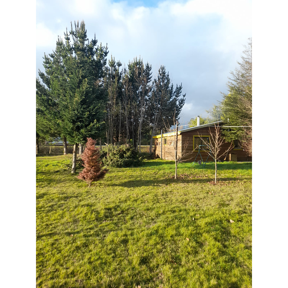 PARCELA CON CASA Y CABAÑA A ORILLA CARRETERA RUTA FREIRE A VILLARRICA SECTOR PUQUEREO