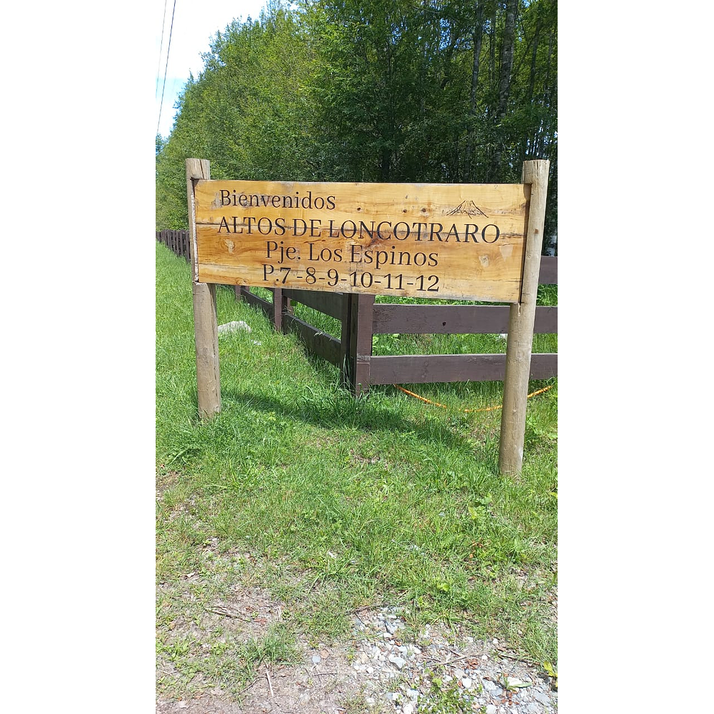 PARCELA CON CASA NUEVA, EN SECTOR LONCOTRARO «ALTOS DE LONCOTRARO»