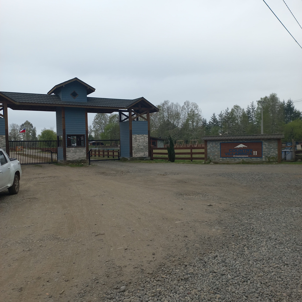 PARCELA CON UN PROYECTO DE CONSTRUCCION COND. COUNTY II VILLARRICA